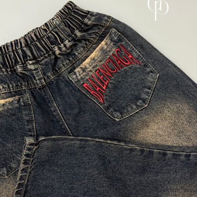 شلوار جین بچگانه مام استایل balenciaga