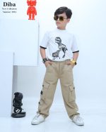 شلوار کارگو کتان